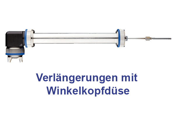 Verlängerung 300 mm mit Winkelkopfdüse 90° mit Düsensatz 1,6 RP für SATAjet 1000 B RP