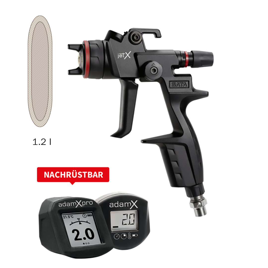 Lackierpistole SATAjet X RP DIGITAL ready Düse 1,2 I Control
