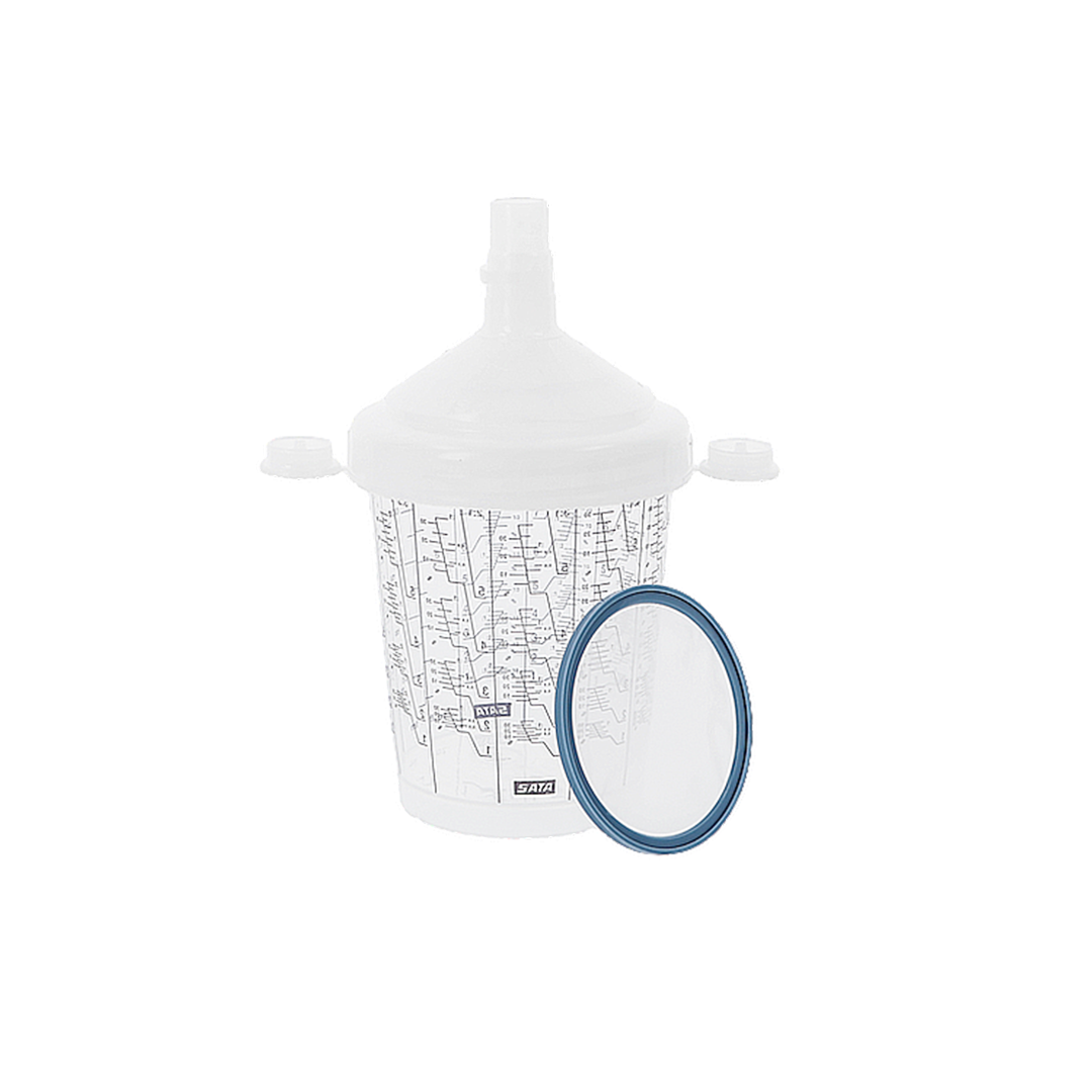 SATA RPS Mehrzweckbecher 0,3 l Standard, 125 µm Flachsieb (VPE 40 Stück)