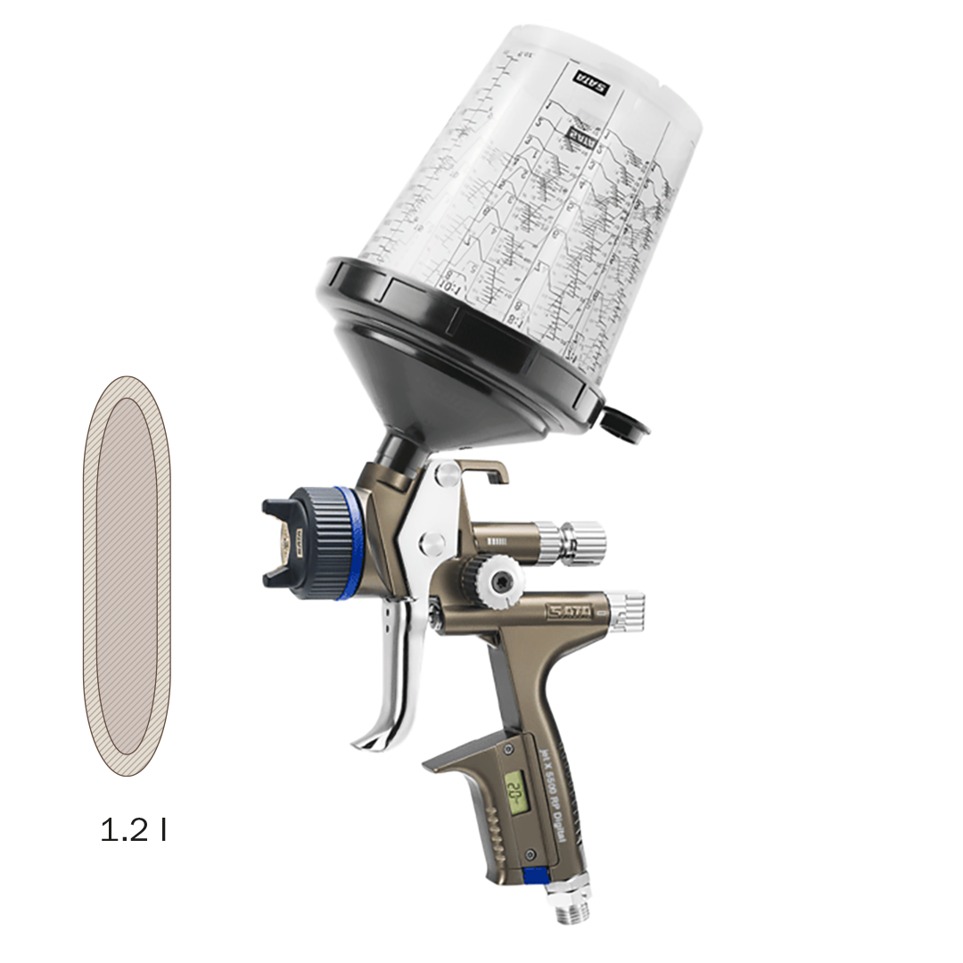 Lackierpistole SATAjet X 5500 RP Digital I-Düse 1,2