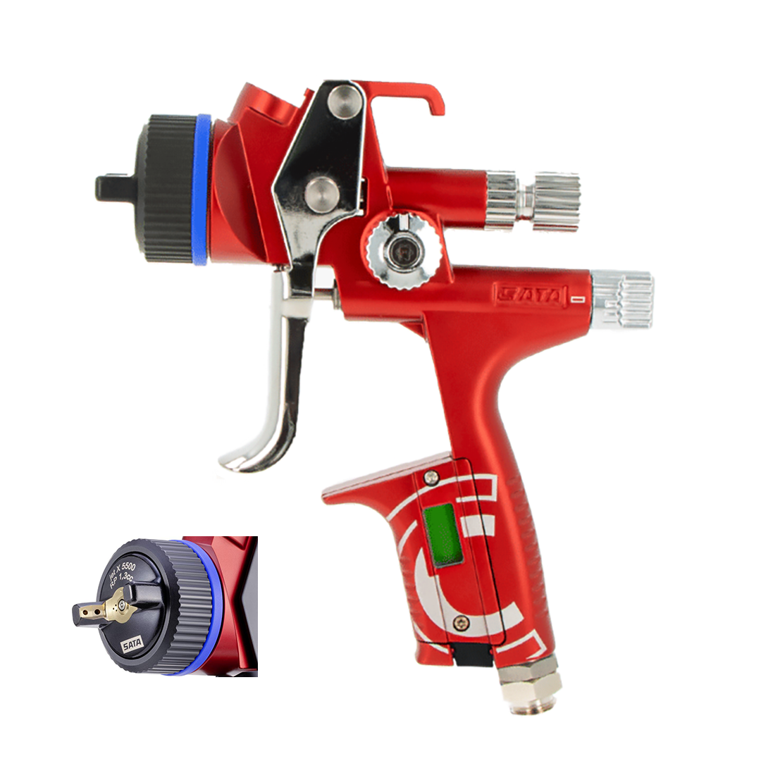 Lackierpistole SATAjet X 5500 RP Digital CC-Düse 1,3 Klarlack Edition