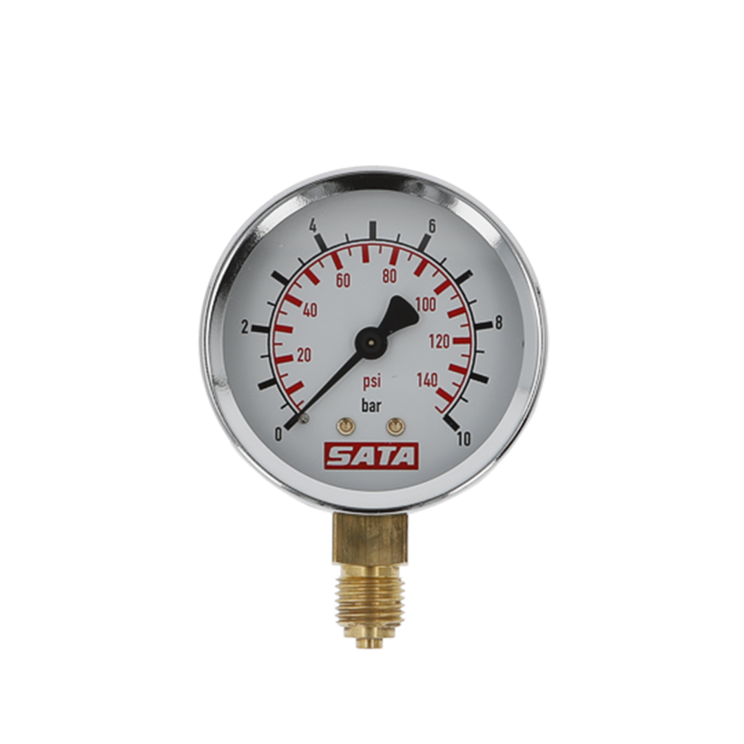 Manometer 0-10 bar, 50 mm für SATA filter 0/134 und 0/334