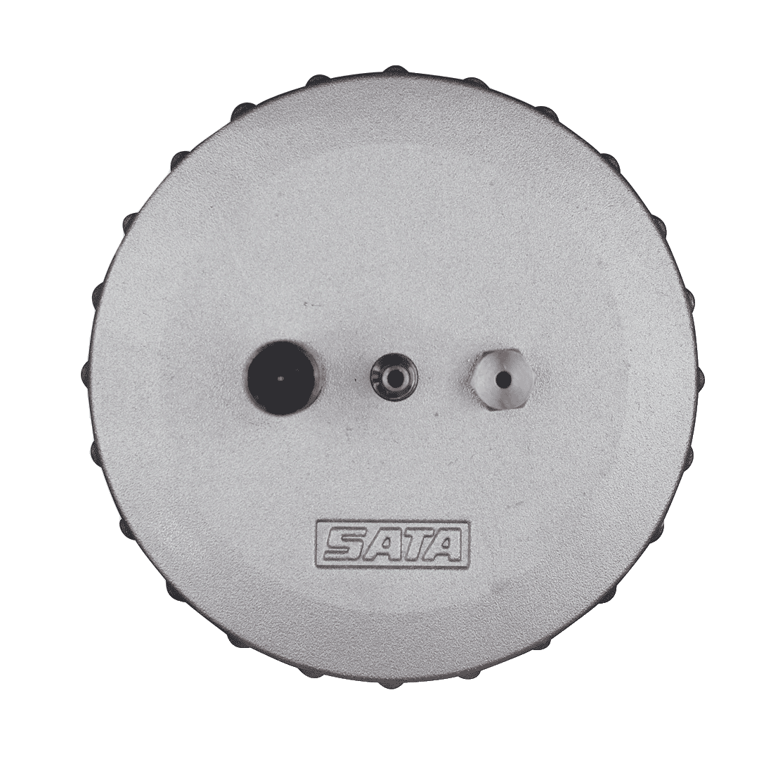 Alu-Deckel komplett für SATA BVD Becher