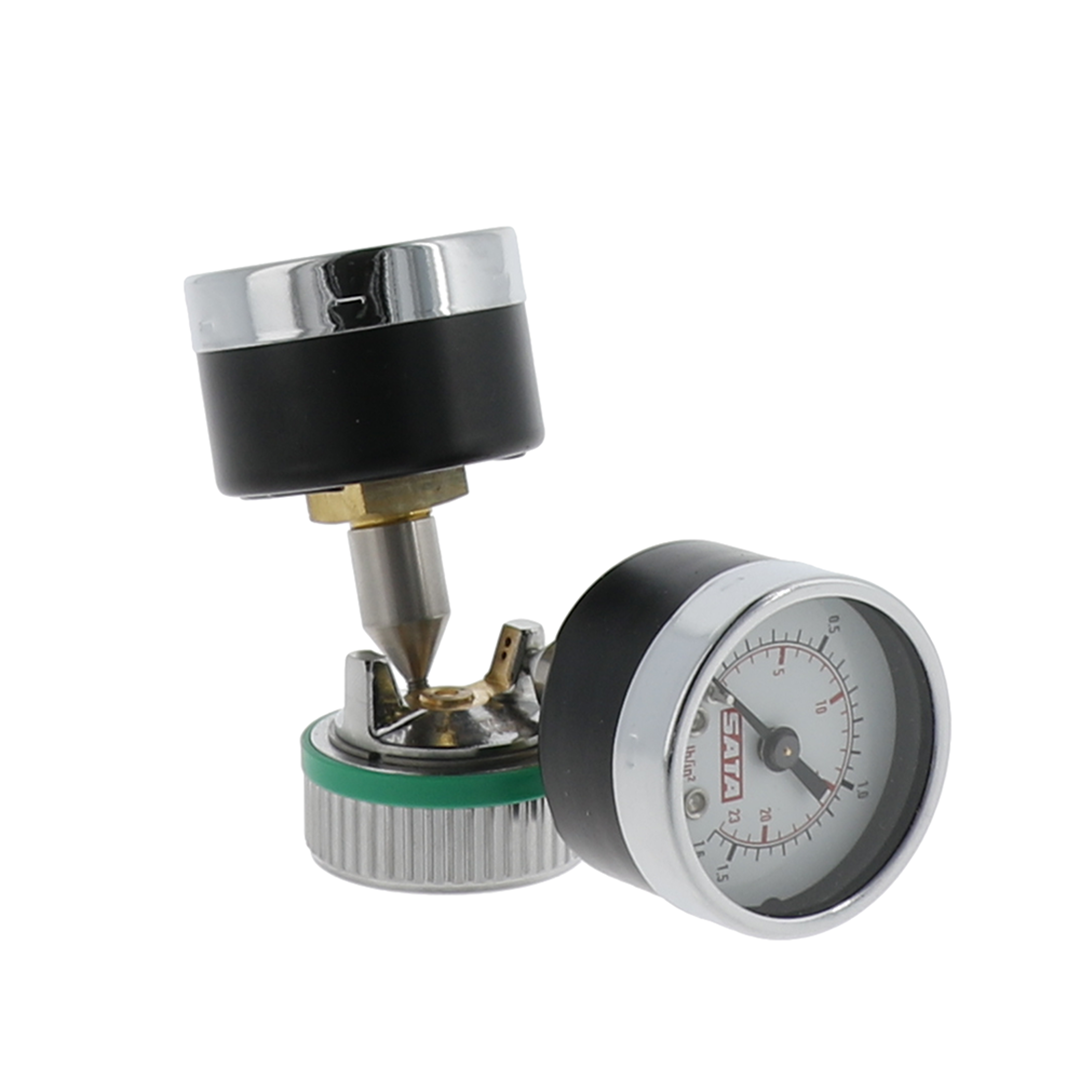 Prüfluftdüse SATAminijet 4400 B HVLP 0,8 SR - inkl. Manometer