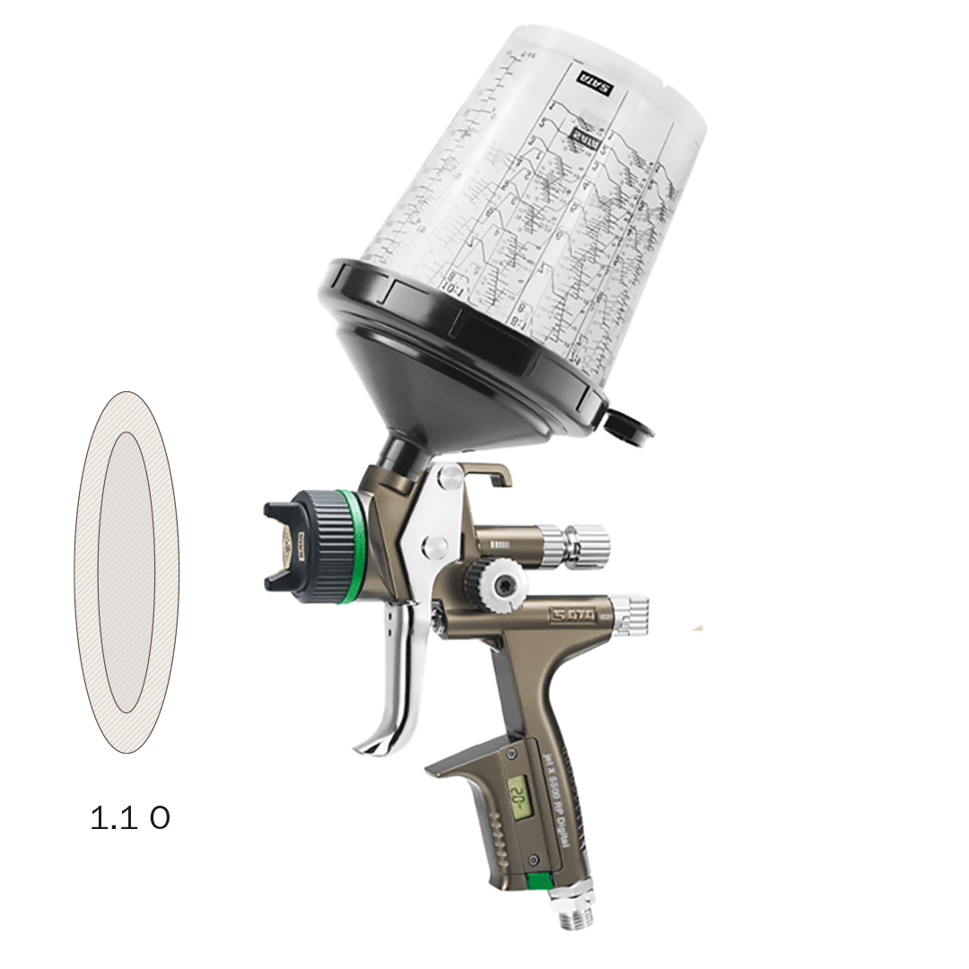 Lackierpistole SATAjet X 5500 HVLP Digital O-Düse 1,1