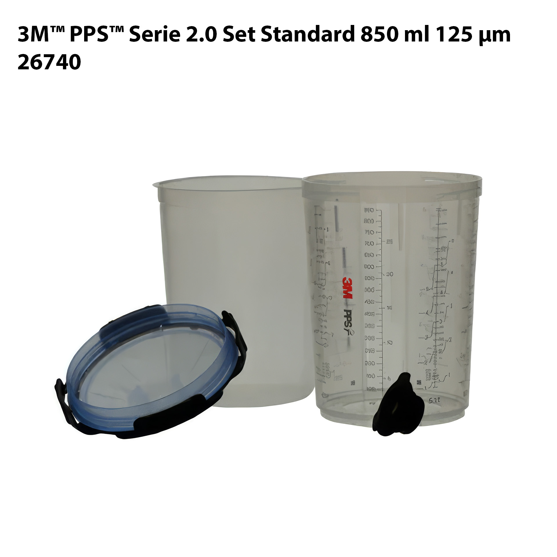 3M™ PPS™ Serie 2.0 Set Groß 26740 850 ml 125 μm