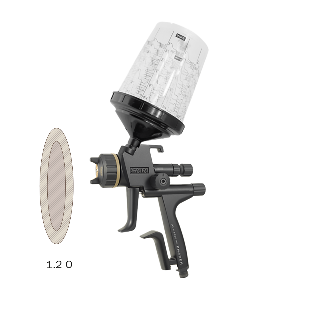 Lackierpistole SATAjet X 5500 PHASER HVLP Standard O-Düse 1,2