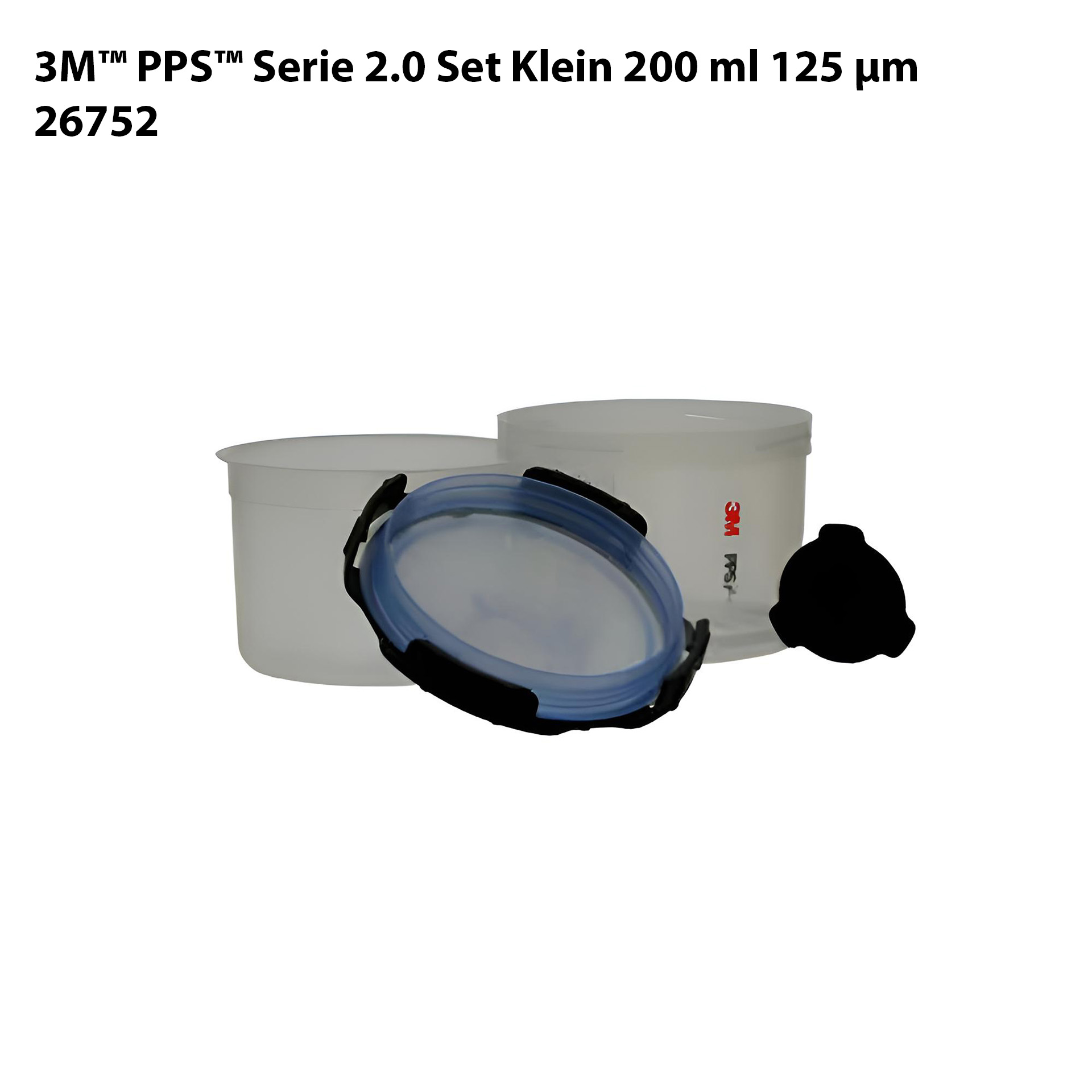 3M™ PPS™ Serie 2.0 Set 26752 Klein 200 ml 125 μm