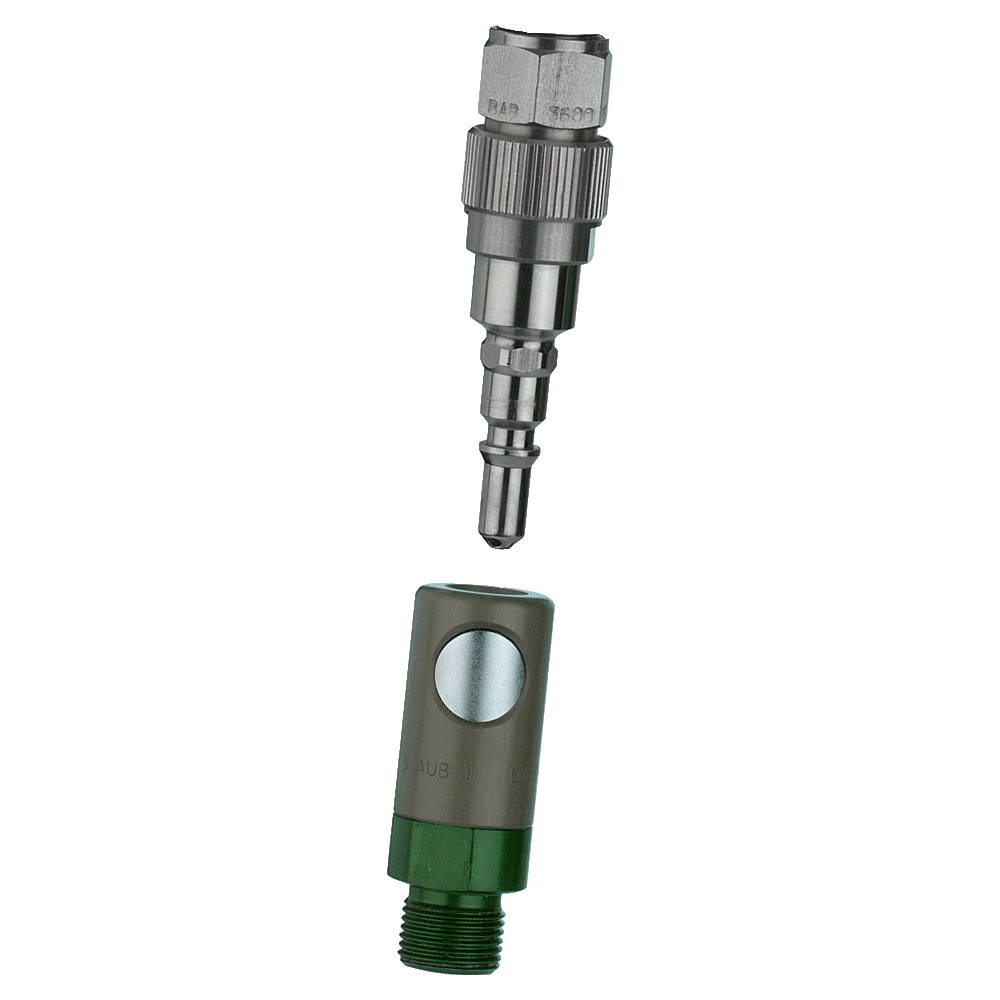 SATA Materialkupplung G 3/8" Außengewinde mit Stecknippel G 3/8" Innengewinde