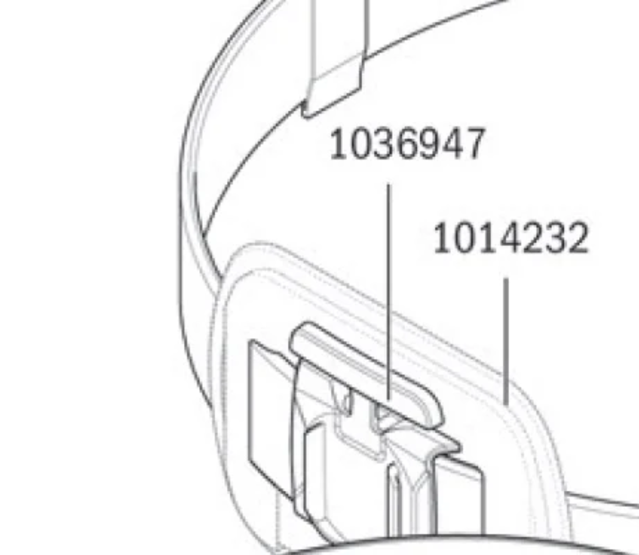 Adapterplatte für SATA air regulator belt plus