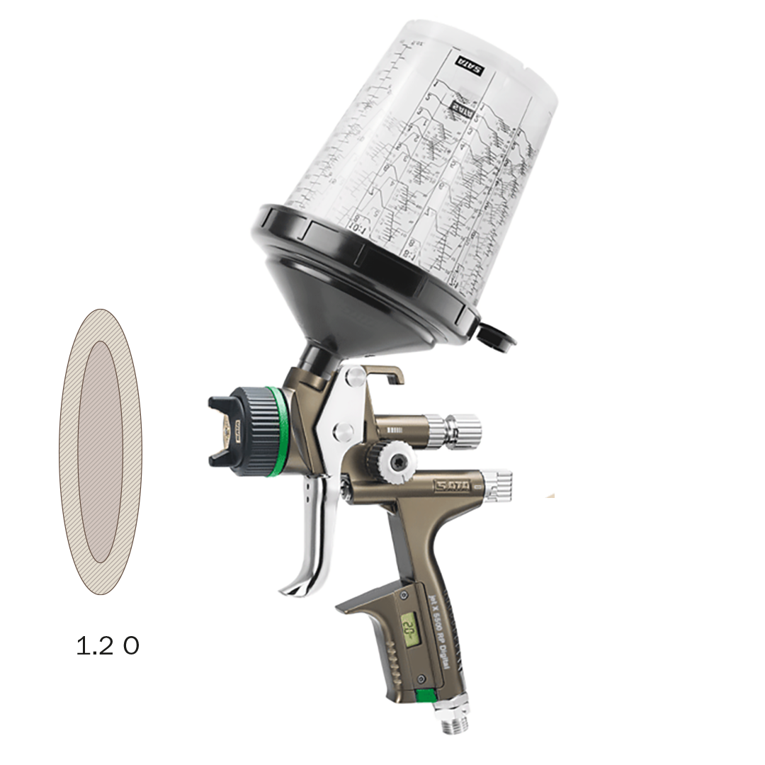 Lackierpistole SATAjet X 5500 HVLP Digital O-Düse 1,2