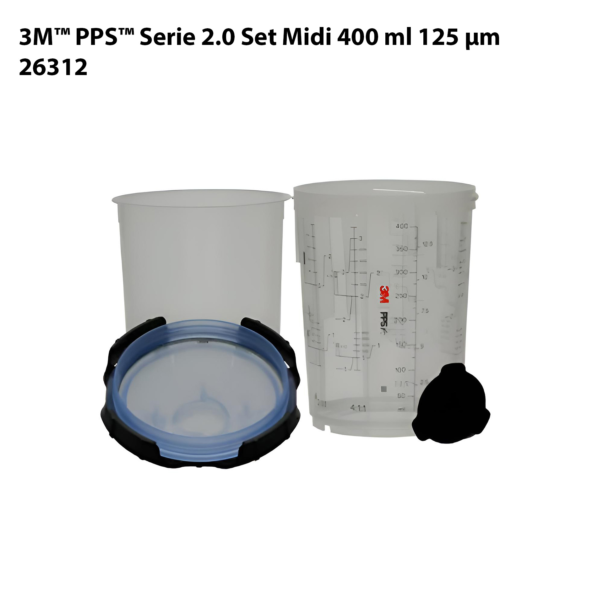 3M™ PPS™ Serie 2.0 Set 26312 Midi 400 ml 125 μm