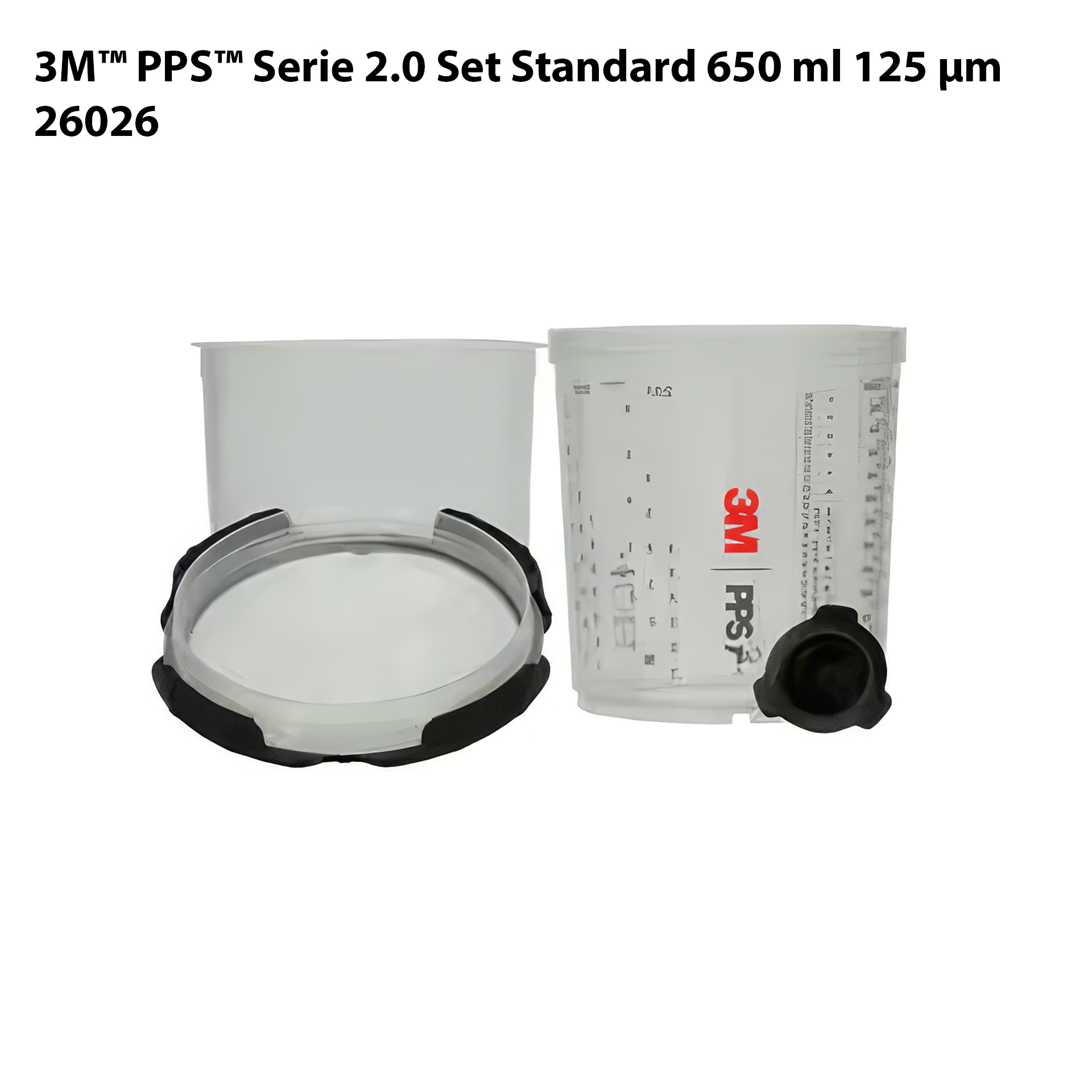 3M™ PPS™ Serie 2.0 Set Standard 26026 650 ml 125 μm