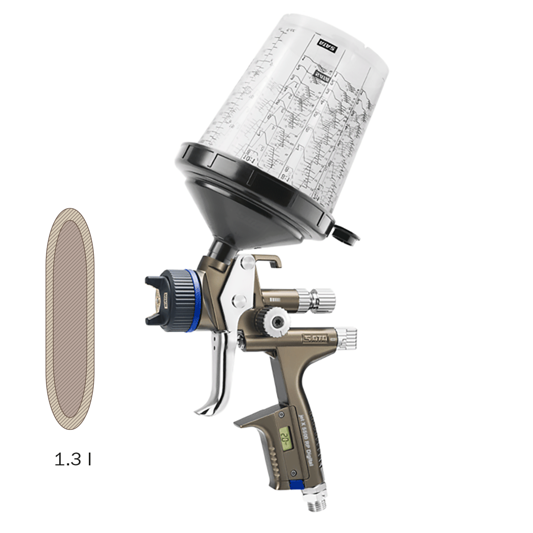 Lackierpistole SATAjet X 5500 RP Digital I-Düse 1,3