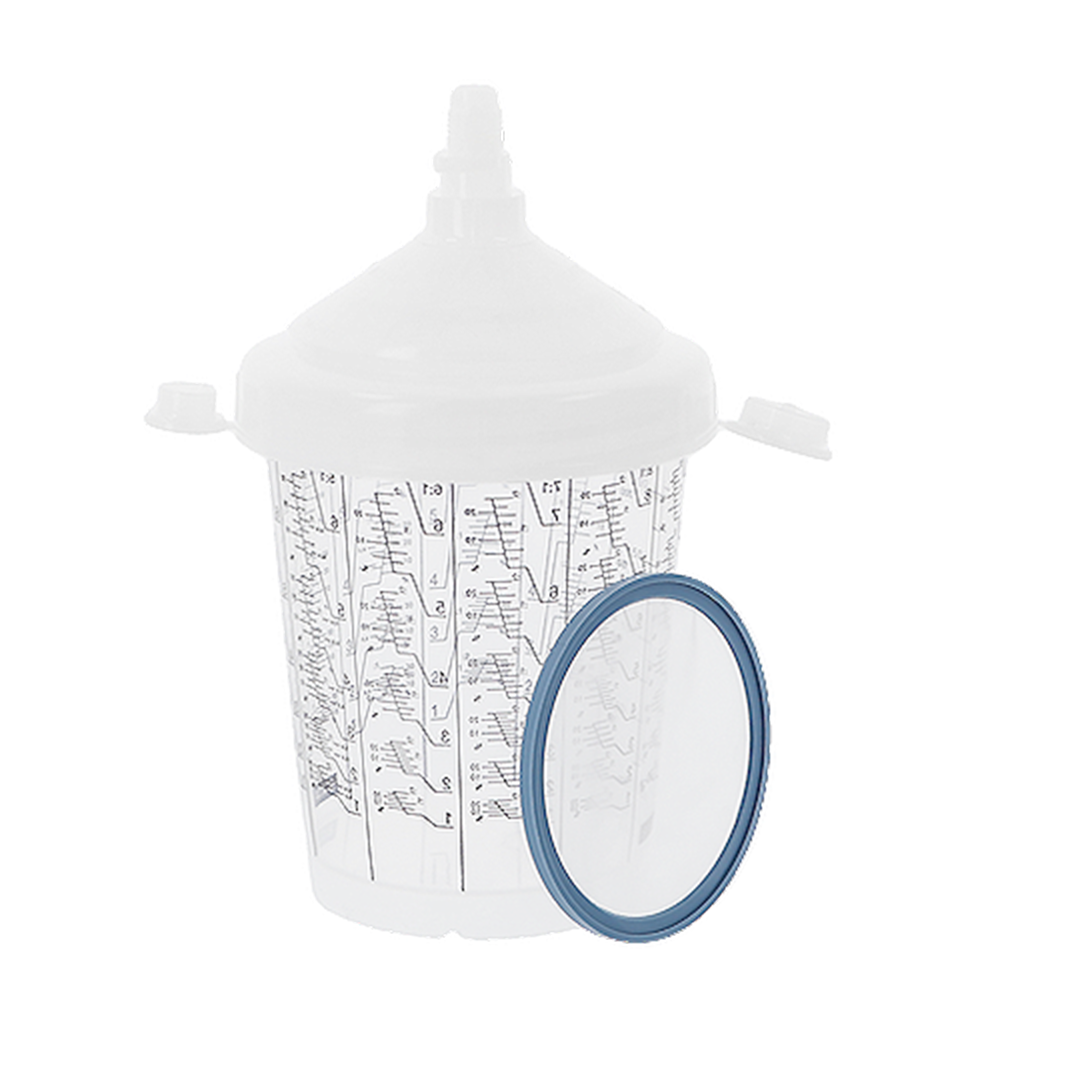 SATA RPS Mehrzweckbecher 0,3 l f. SATAminijet, 125 µm Flachsieb (VPE 60 Stück)