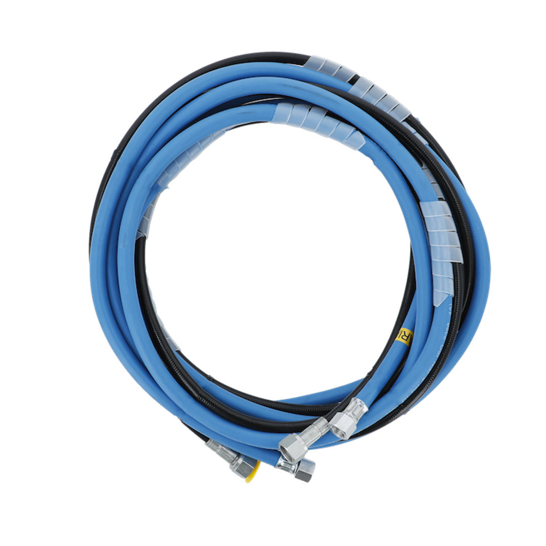 SATA Schlauchpaar, 6 × 4 mm 5 m lang Materialanschluss M16×1,5 Innengewinde für SATA spray mix
