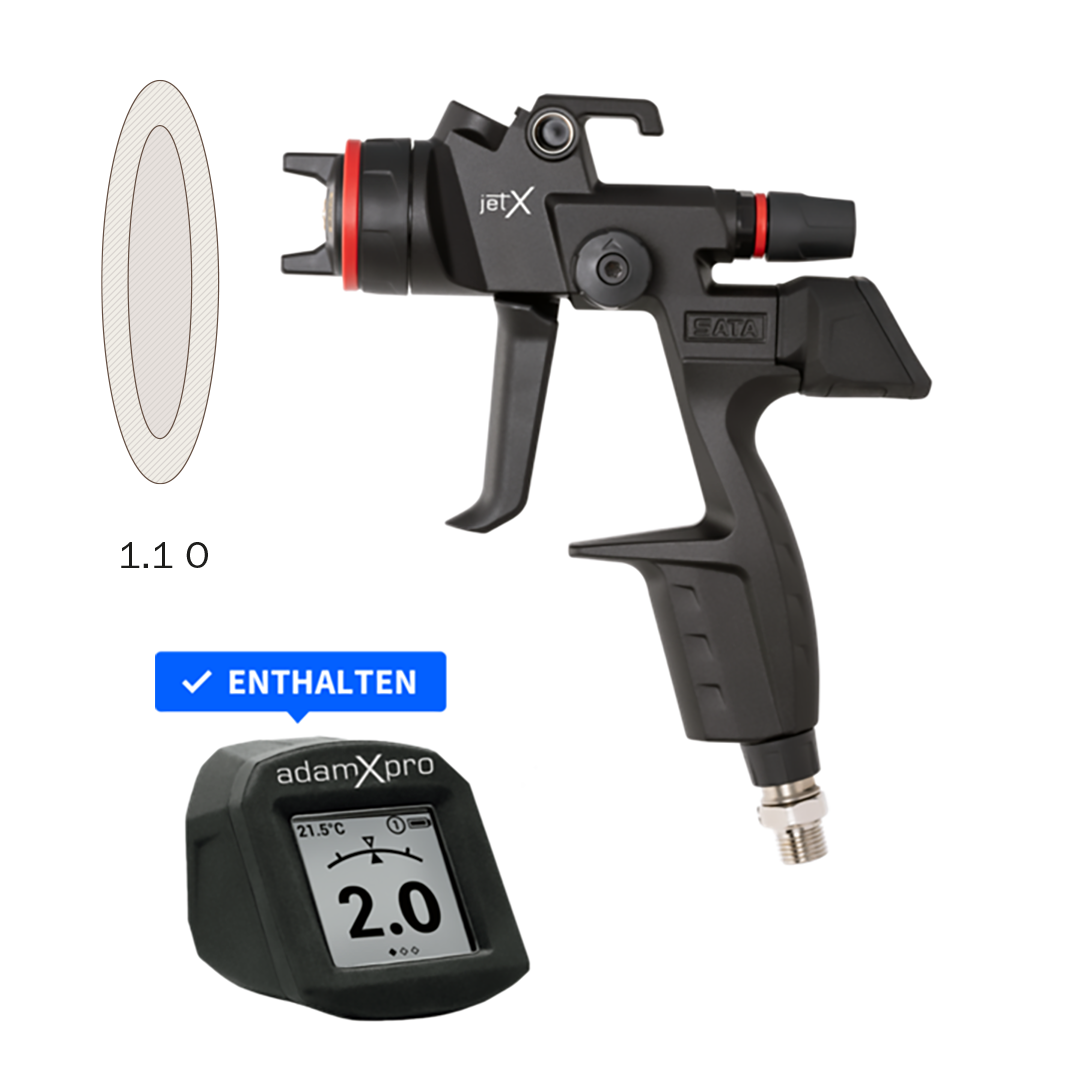 Lackierpistole SATAjet X RP DIGITAL pro Düse 1,1 O Speed