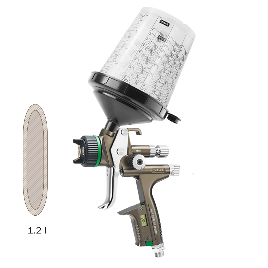 Lackierpistole SATAjet X 5500 HVLP Digital I-Düse 1,2