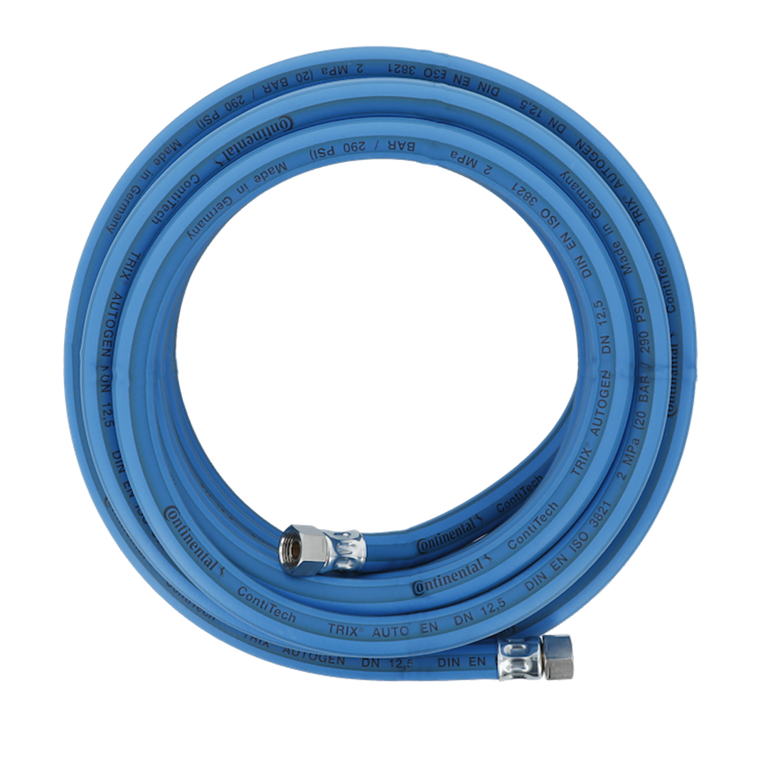 SATA Lackierluftschlauch blau Ø 13 mm 10 m lang G1/2" Innengewinde