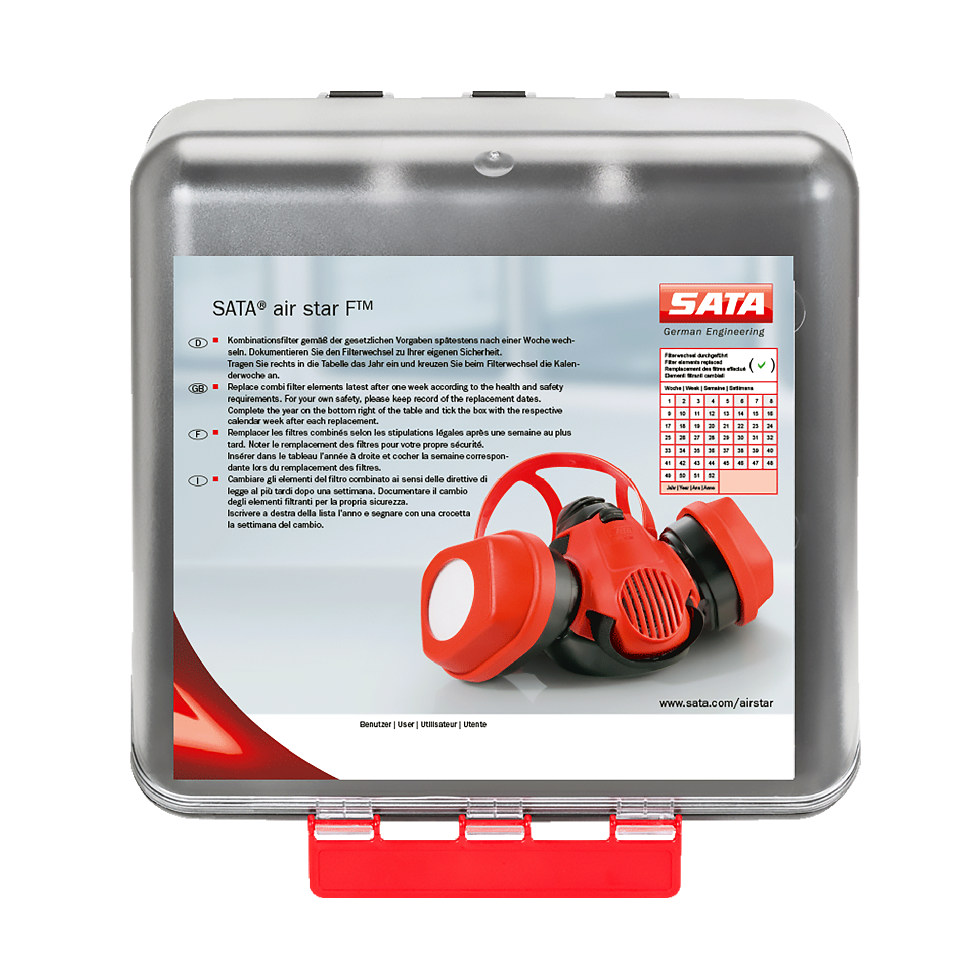 SATA Hygienebox für SATA air star F