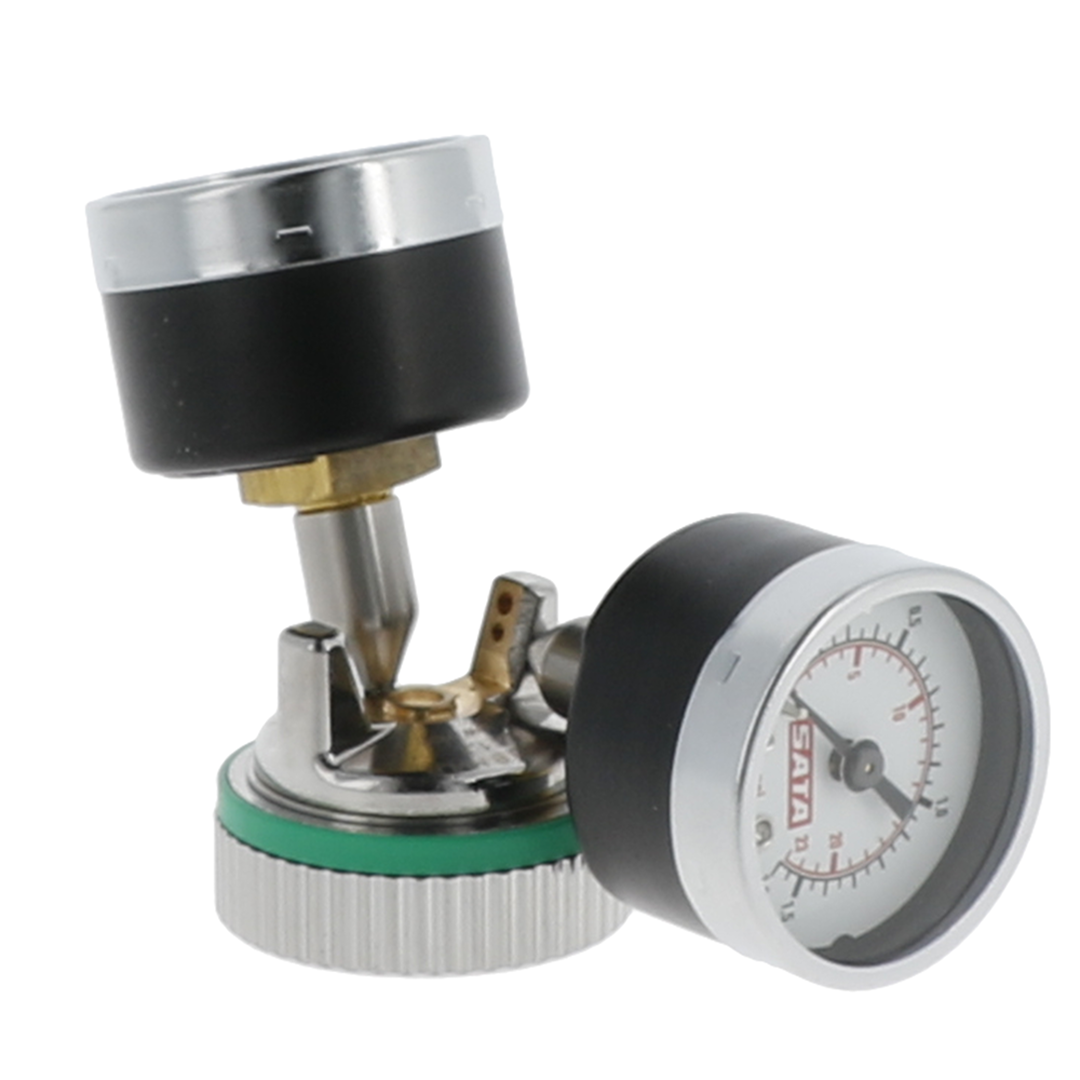 Prüfluftdüse SATAjet 5000 B HVLP 1,2 - 1,3 - inkl. Manometer