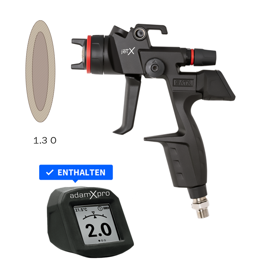 Lackierpistole SATAjet X RP DIGITAL pro Düse 1,3 O Speed