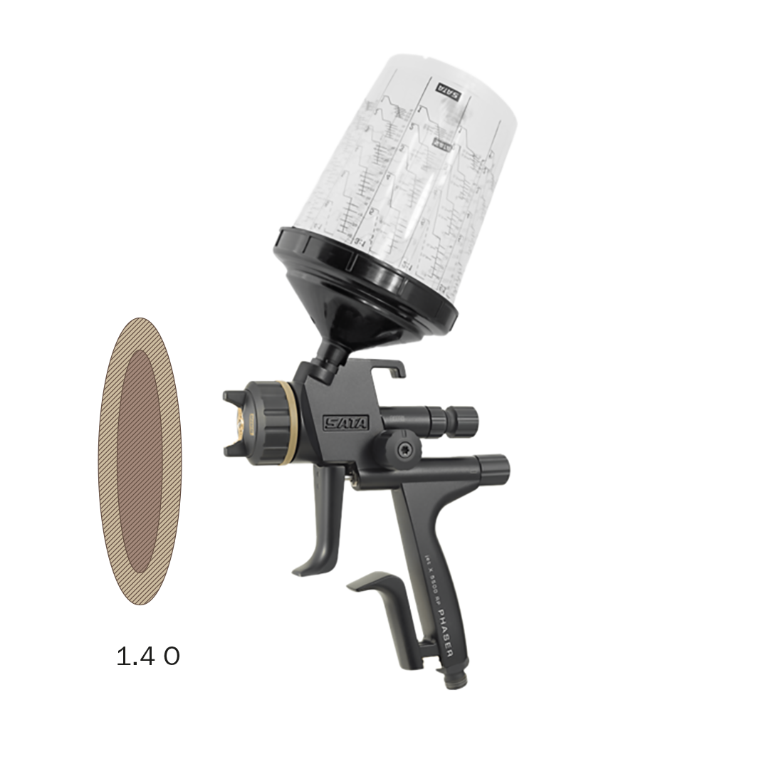 Lackierpistole SATAjet X 5500 PHASER HVLP Standard O-Düse 1,4