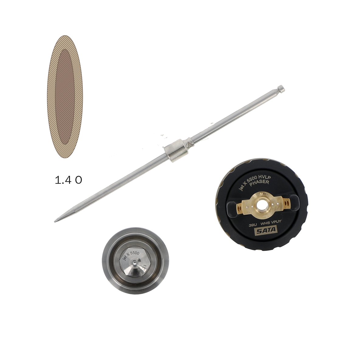 Düsensatz SATAjet X 5500 HVLP PHASER 1,4 O