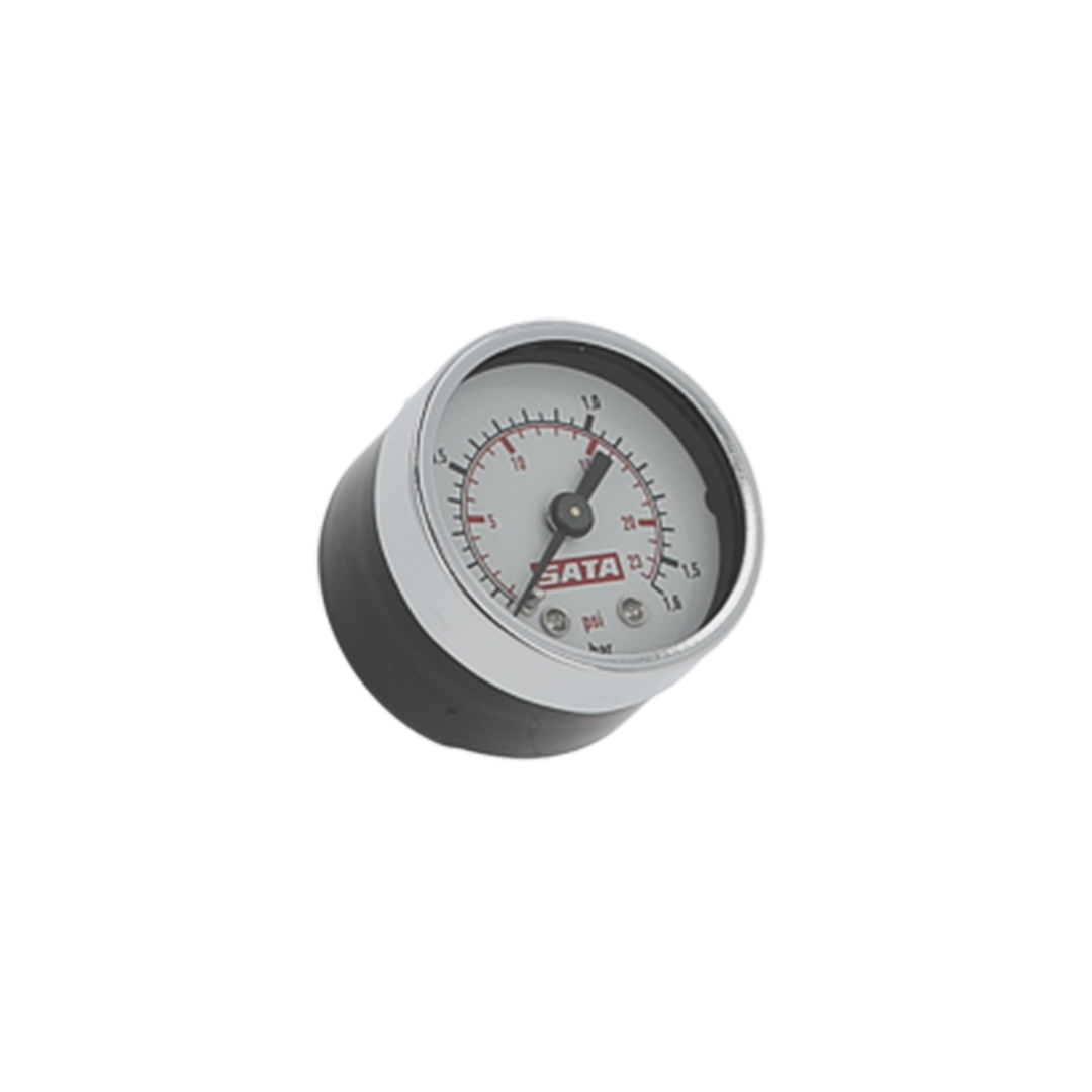 Manometer, Ø 40 mm, max. 1,6 bar, HVLP-Prüfluftdüsen