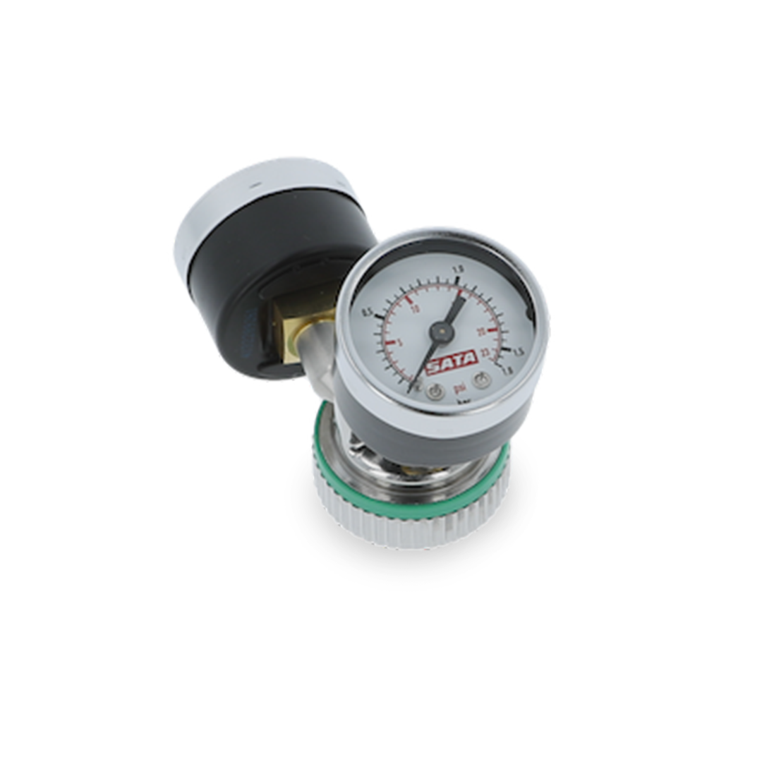 Prüfluftdüse SATAjet 5000 B HVLP 1,0/WSB/1,4/1,5 - inkl. Manometer