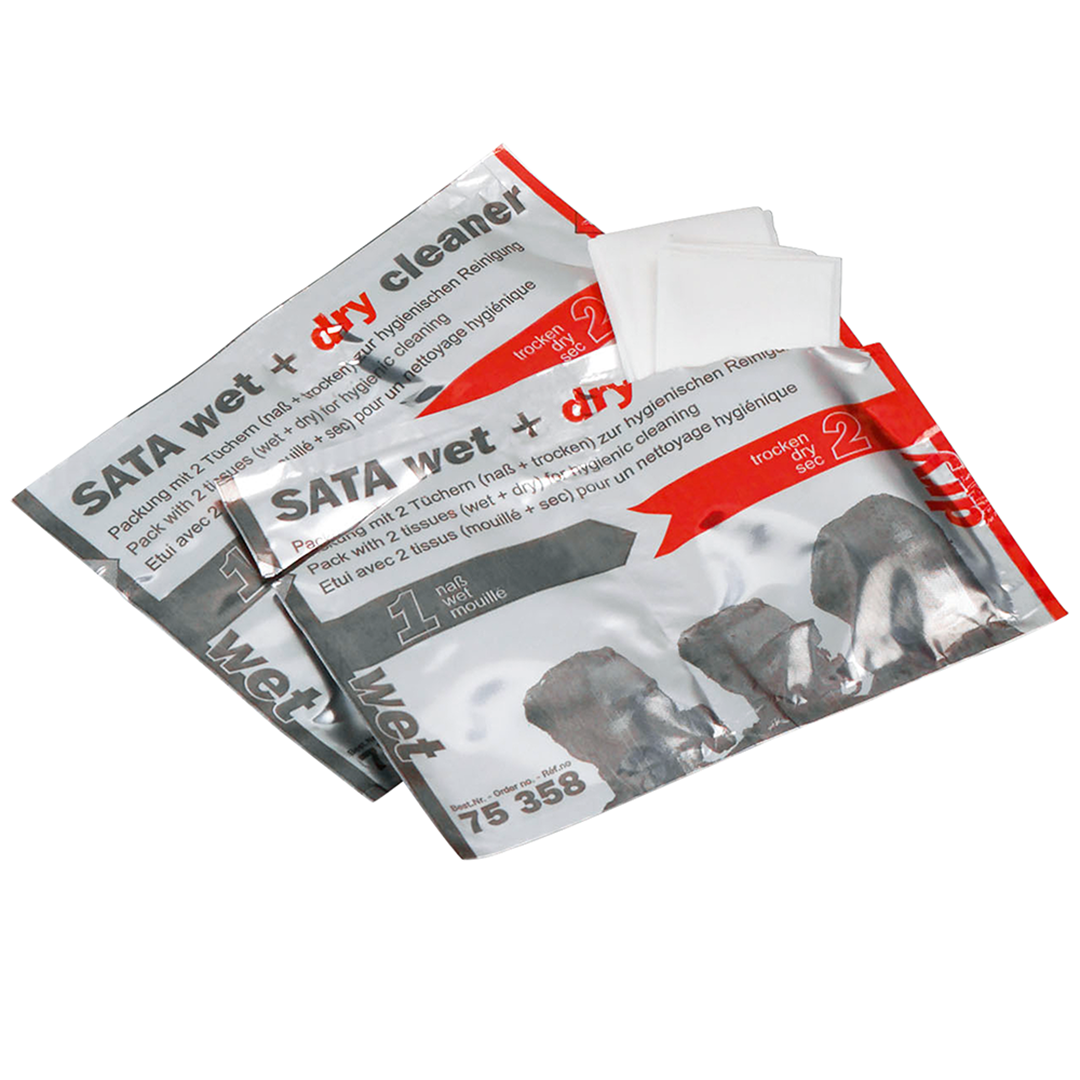 SATA wet & dry cleaner (VPE 50 Stück)