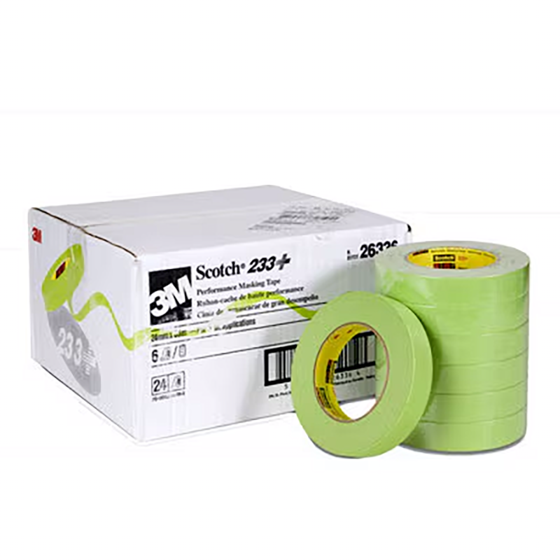 Scotch® Hochleistungsabdeckband 233+ Grün 24 mm × 55 m Karton mit 24 Rollen