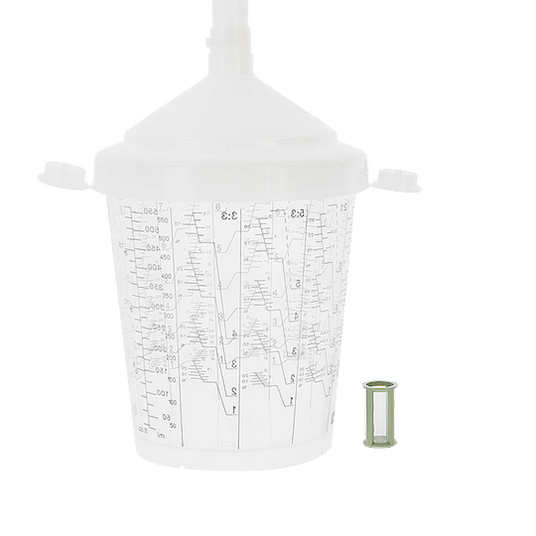 SATA RPS Mehrzweckbecher 0,6 l 200 µm Stecksieb (VPE 60 Stück)