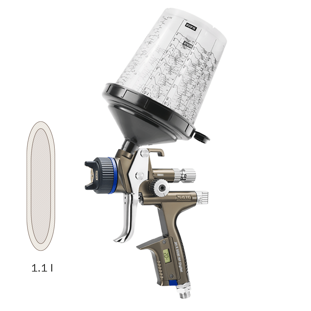 Lackierpistole SATAjet X 5500 RP Digital I-Düse 1,1