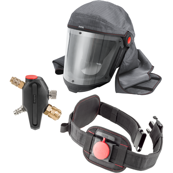 SATA air vision 5000 set ohne Aktivkohleabsorber