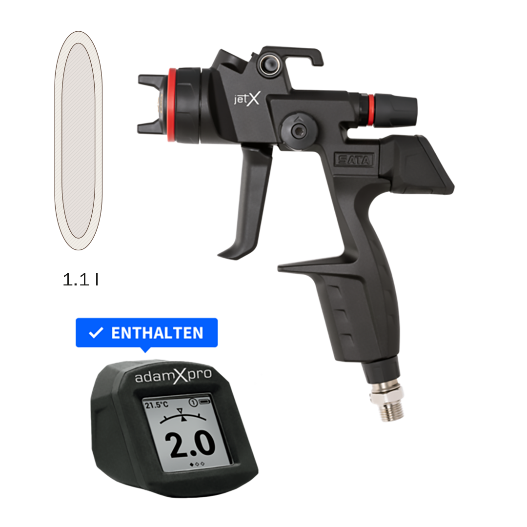 Lackierpistole SATAjet X RP DIGITAL pro Düse 1,1 I Control