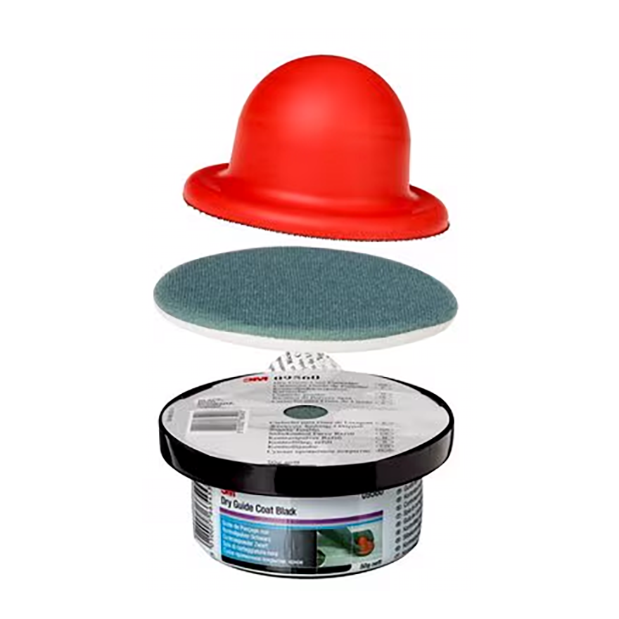 3M™ Kontrollpulver Schwarz Kartusche mit Auftragspad 50 g